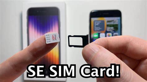 iphone se sim slot|How to Insert & Remove Sim Card iPhone SE 2nd Generation .